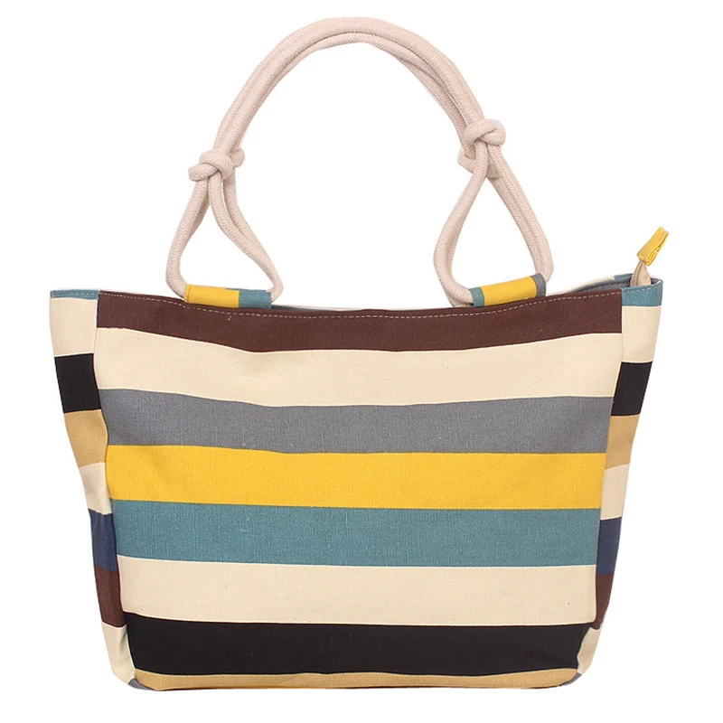 

Casual Canvas Shoulder Bags Women's Printed Cloth Handbags Ladies Bags Large Capacity Bags Portable Handbags