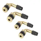 Удлинитель стержня клапана пневматической шины 90 градусов для мотоцикла автомобиля грузовика из алюминиевого сплава удлинитель клапана шины аксессуары для мотоцикла автомобиля 2-4 шт.