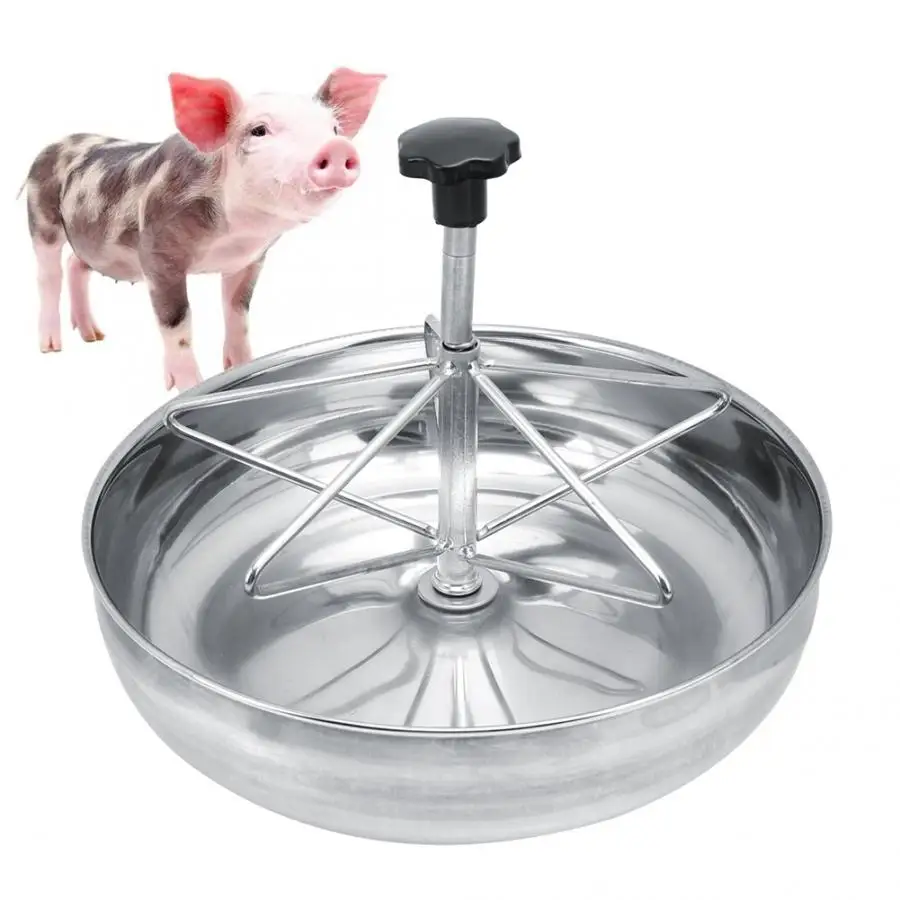 Кормушка для курицы 30 см из нержавеющей стали поросенок корыта чаша кормления