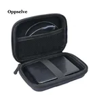 Чехол для внешнего накопителя, чехол для жесткого диска, HDD SSD, чехол для внешнего аккумулятора, Портативная сумка для USB-кабелей, чехол для наушников, черный