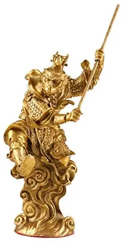 

Фигурка Юри из латуни «Путешествие на Запад солнца», Wukong, украшение для дома, кукла на удачу, подарок для домашнего творчества