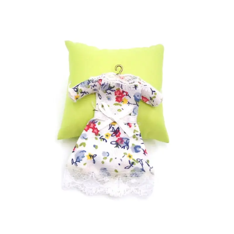 1:12 Кукольный домик миниатюрное платье костюм принцессы дом аксессуары для