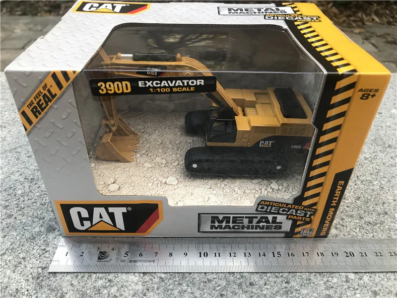 Оригинальный 1:100 экскаватор 390D инженерные сочлененные металлические Литые