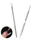 1 шт., инструмент для удаления кутикулы из нержавеющей стали