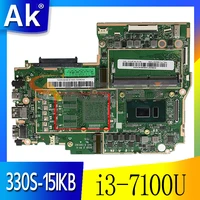 for lenovo 330s 15ikb laptop motherboard with cpu i3 7100u 7130u 4gb ram tested 100 working fru 5b20t26542 5b20t26535 mainboard