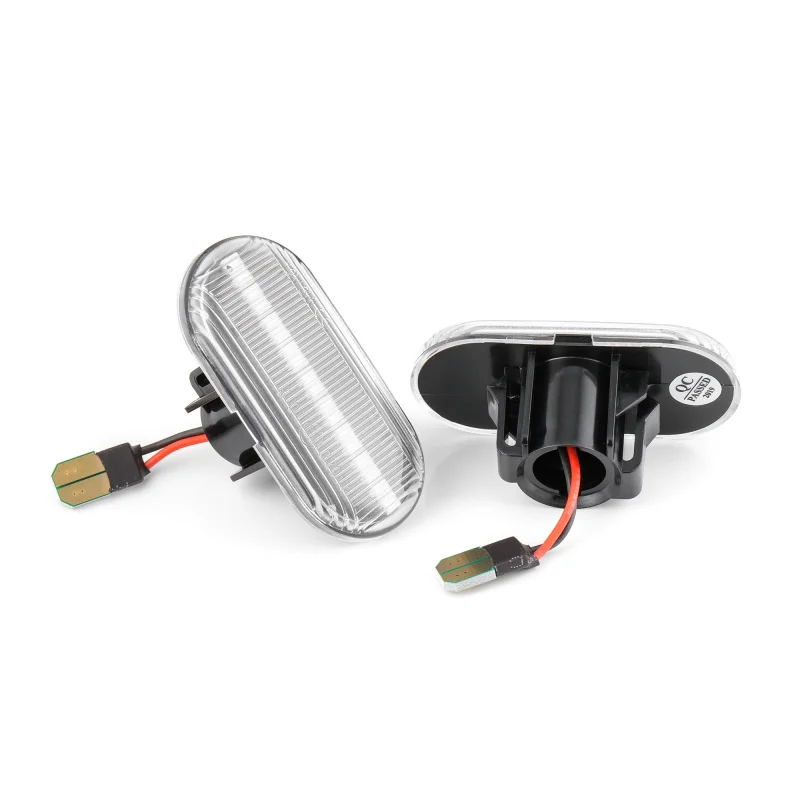 2 шт. светодиодный динамический боковой маркер Renault указатель поворота