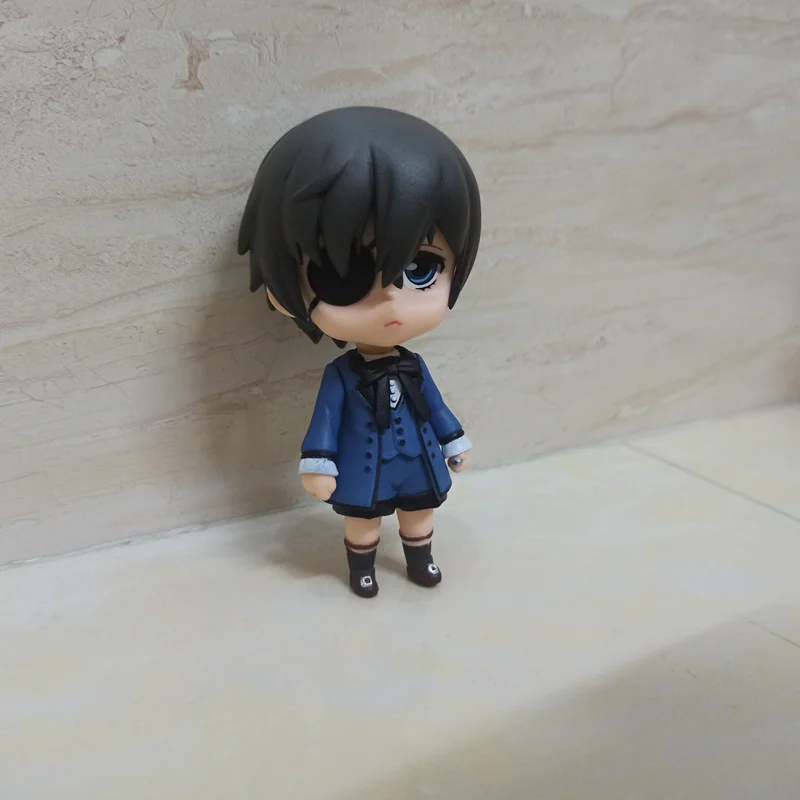 

Anime Black Butler Ciel Phantomhive PVC Action Figure Collectible Model doll toy 10cm 117#