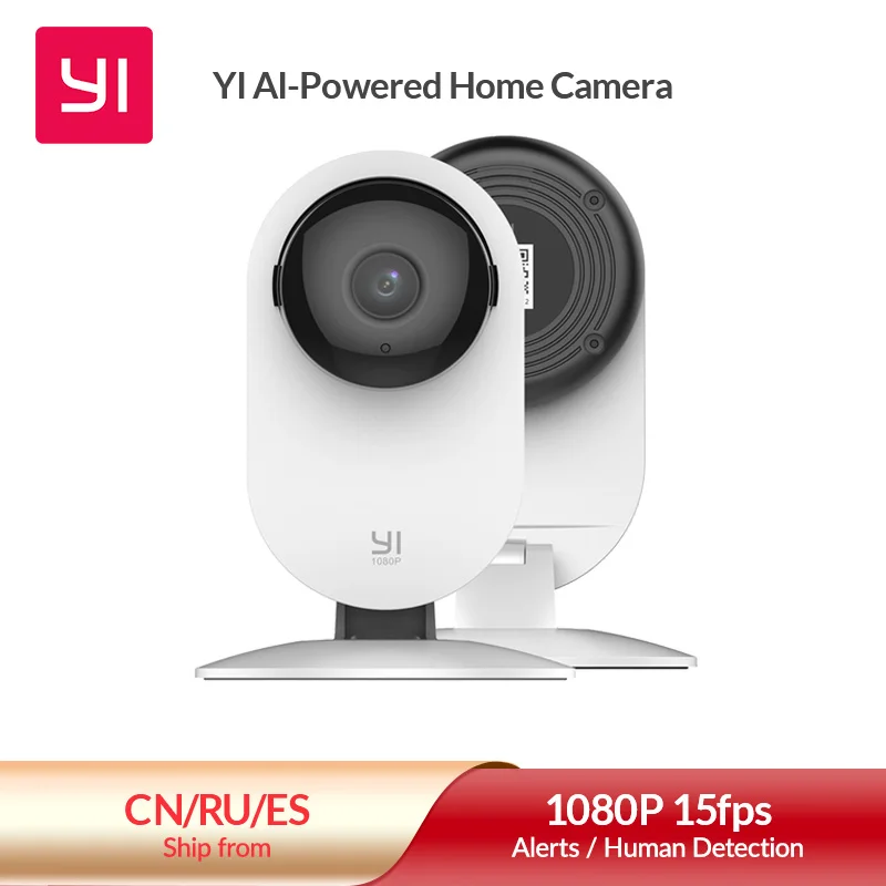 

YI 1080P IP Cam FHD AI Based Smart Home Security 2.4G Baby Camera Pet Video Record Surveillance Enhanced Night Vision