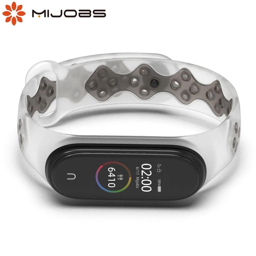 Ремешок для браслета Mi Band 3 аксессуары Xiaomi mi 4 силиконовые цветные наручные часы
