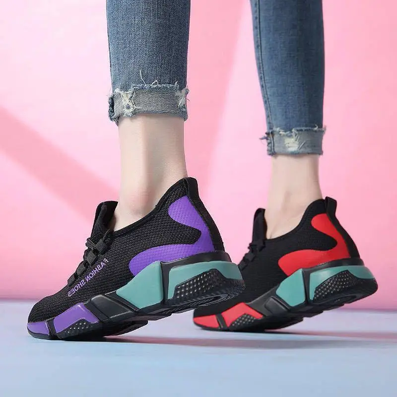 Новинка Весна 2020 универсальная модная женская обувь в Корейском стиле