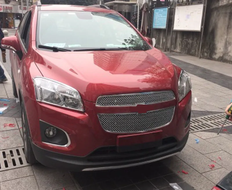 Для Шевроле Тракс 2014 2016 2 шт решетка из нержавеющей сетки (подходит: Trax)|honeycomb mesh