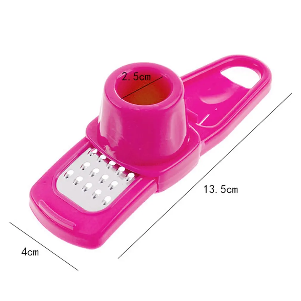

Hot Multi-function Manual Garlic Presser Garlic Grinding Slicer Chopper Stainless Steel Garlic Presses Kitchen Creative Tool