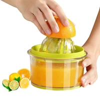 manual juicer 4 in 1 multifunctional lemon squeezer orange citrus juicer with in measuring cup vegetable fruit hand juicer