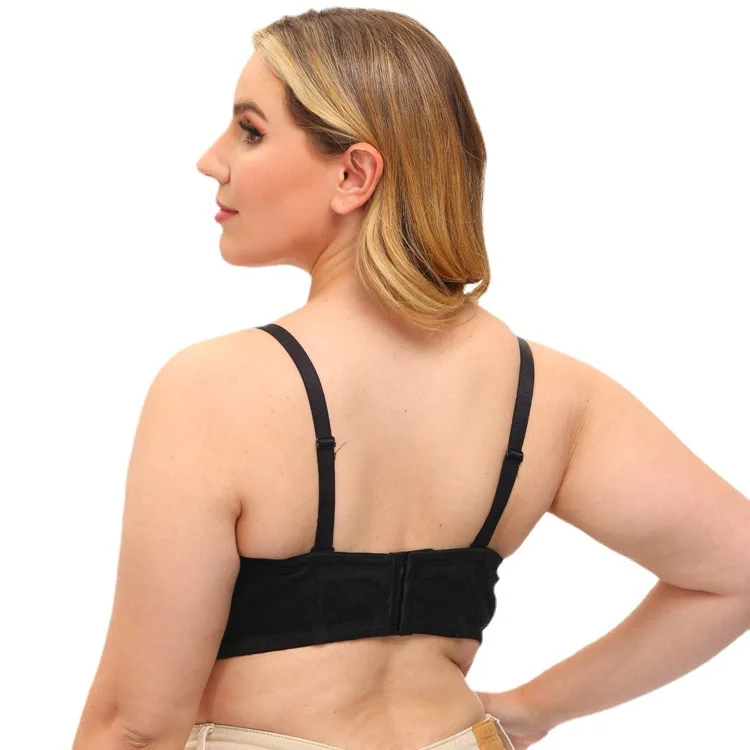 2021 Новый бюстгальтер большого размера плюс задняя застежка бесшовный пуш-ап