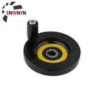 Ручной токарный станок, фрезерный станок, задняя пульсация с рукояткой вращения 63 мм 80 мм, CNC 3D принтер T10, трапециевидный свинцовый винт