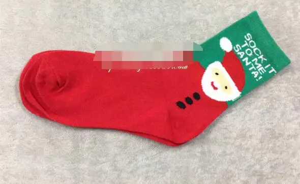 10pairs/lot Winter Warm Christmas Cartoon Print Long Socks Women Girls Gift woman man casual christmas socks