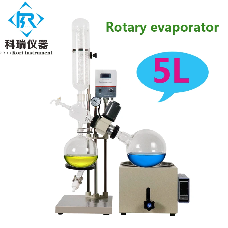 

RE501 laboratory chemical ethanol alcohol distillation Rotaevaporador roto vape rotary evaporator parts price with heated bath