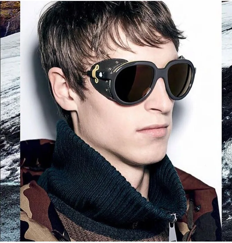 Брендовые солнцезащитные очки мужские роскошные дизайнерские для мужчин