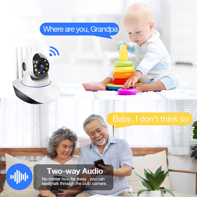 sdeter 5g 2 4g wifi yilot app baby monitor indoor wifi camera video surveillance camera 5mp 3mp 1080p security camera 5x zoom free global shipping