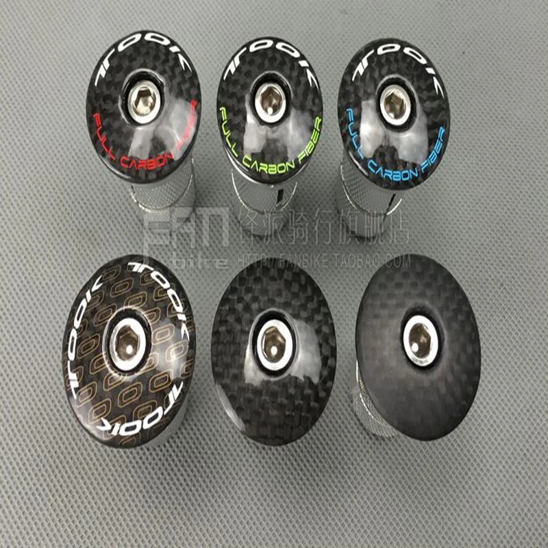 Берет велосипед из углеродного волокна гарнитура стволовая верхняя крышка