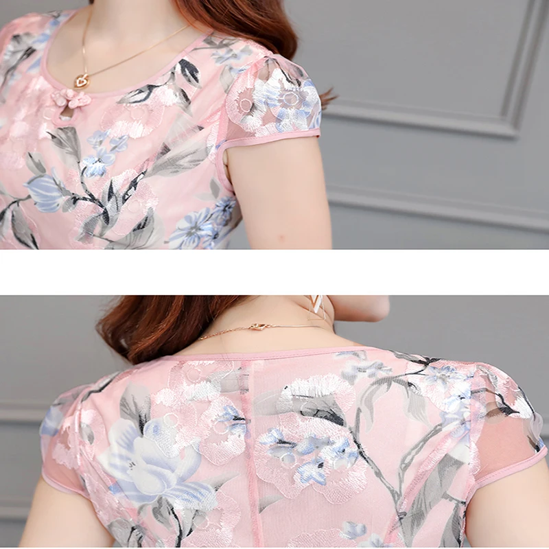 

Chiffon Spring Summer Dress Women 2020 New Print Casual Mini Dress Female Short sleeve Dresses Ladies Vestidos Mujer