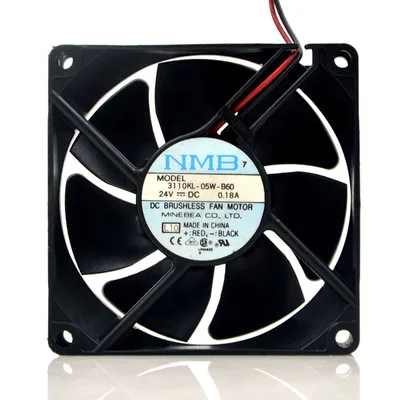 

Original NMB 3110KL-05W-B60 8025 8cm 24V 0.18A frequency conversion cooling fan