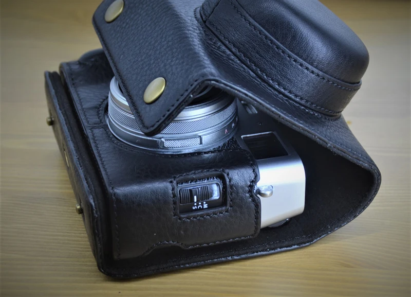 Брендовый чехол для камеры AYdgcam ручной работы из натуральной кожи Fujifilm X100V X100F