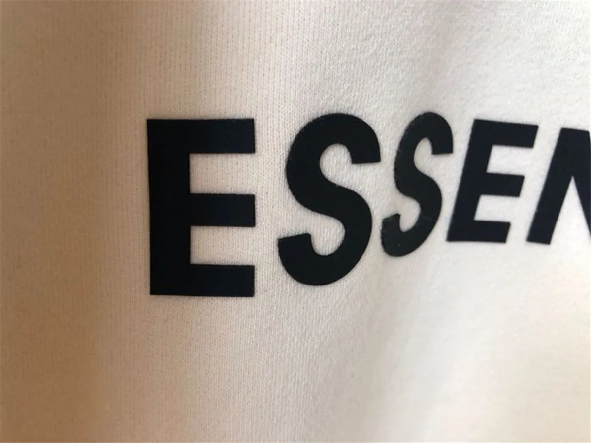 

Half-Zip Stand-up 3D Collar Essentials Sweatshirts Men Women Reflective ESSENTIALS Pullovers men clothing