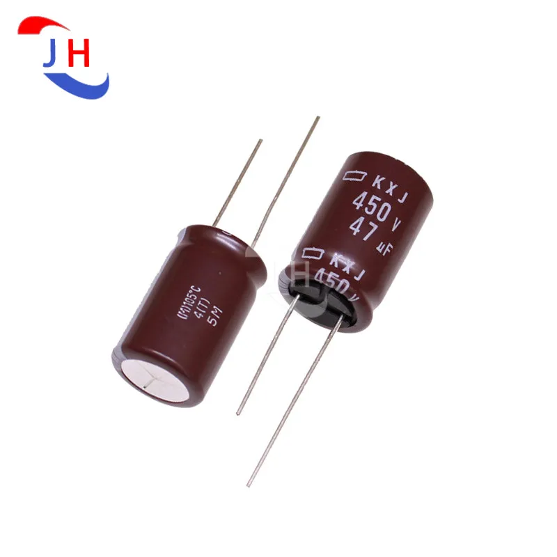 

5PCS Aluminum Electrolytic Capacitor 450v47uf 16x25 KXJ High Frequency Long Life 7.5mm Pin Distance 450V 47UF