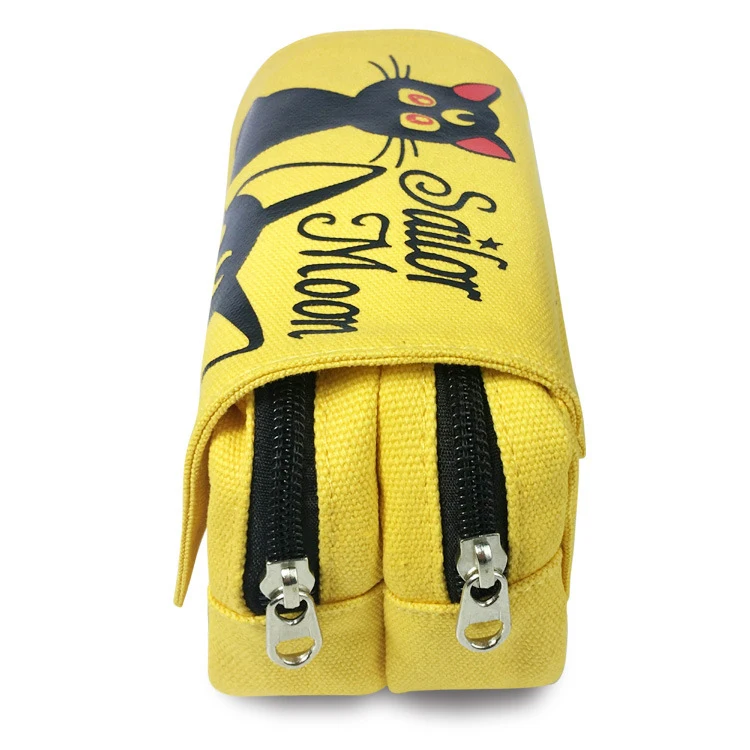 Мультфильм Аниме Сейлор Мун Косплей Цукино Усаги пенчехол кошка сумка карандаш