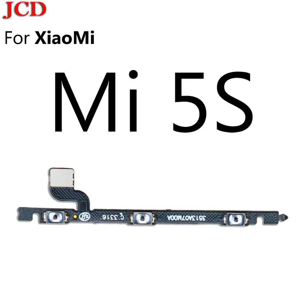 JCD 2 шт. для кнопки громкости Xiaomi кнопка включения и выключения питания гибкий