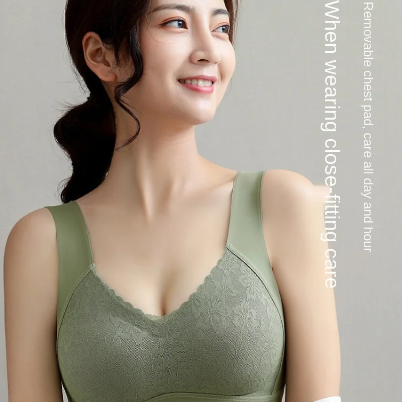 

Maternity Bra Wireless Nursing Bra Panty Set Maternity Wear Prevents Sagging Breastfeeding Ladies Breathable Bra