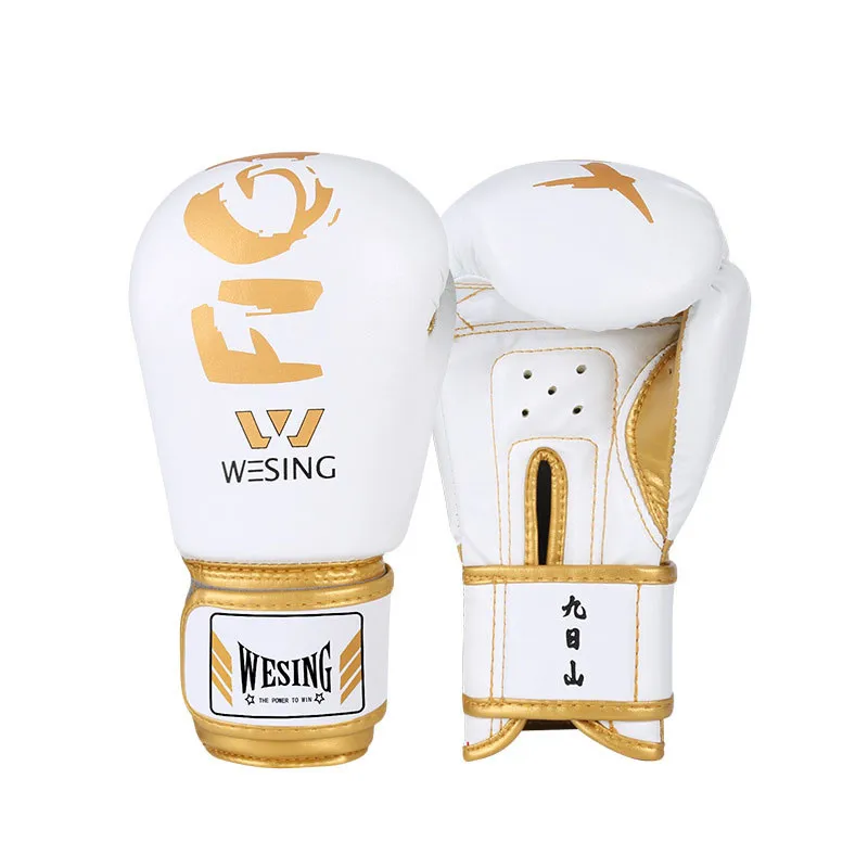 

Adult Equipment Boxing Women's Gloves Sanda Breathable Men's Free Boxing and Home Fitness Training Gloves Professional Fight Glo
