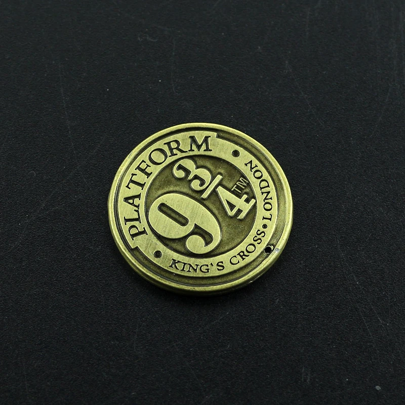 Коллекционная Бронзовая Монета на платформе 9 3/4 в стиле древней