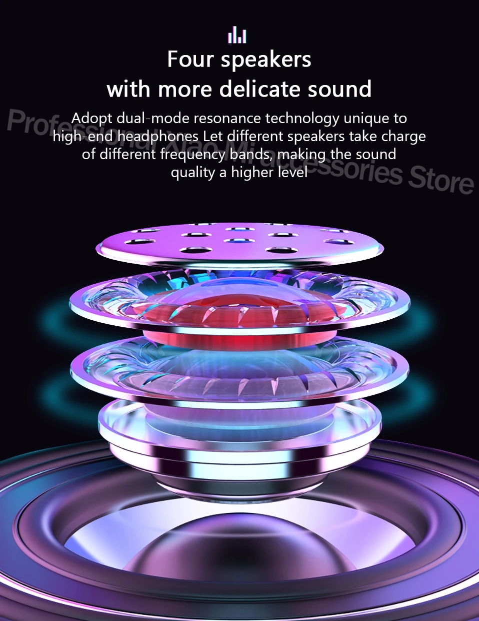 Magnetic Earphone 3.5mm Digital Audio Metal Bass Headset With Mic Headphone Stereo 3D HiFi Sound Sport Earbuds For Xiaomi iPhone