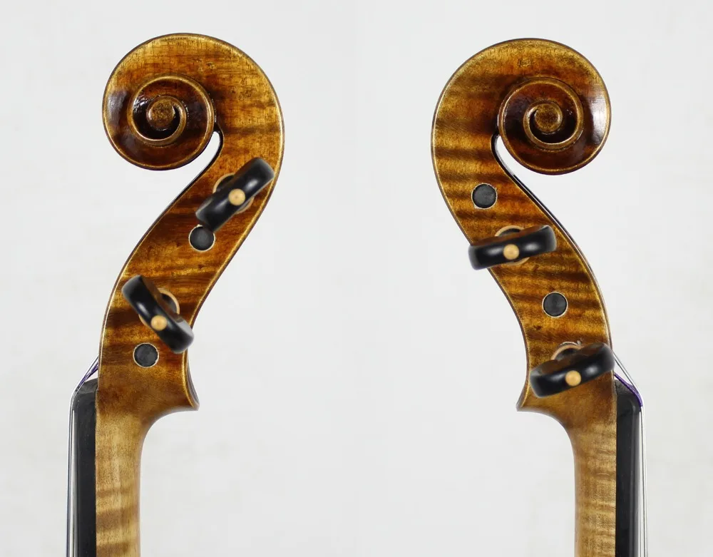 Мастер скрипки! Европейское дерево! Копия Antonio Stradivari! Сильный и глубокий тон!! мост Обер! Доминант 135B струны