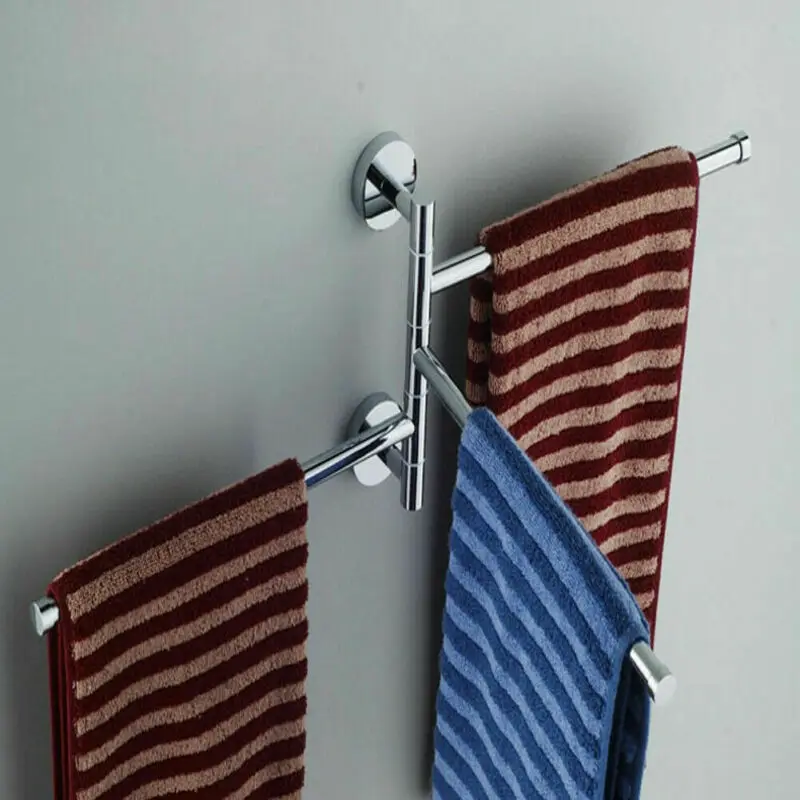 Вешалка для полотенец вращающаяся многофункциональная из нержавеющей стали |