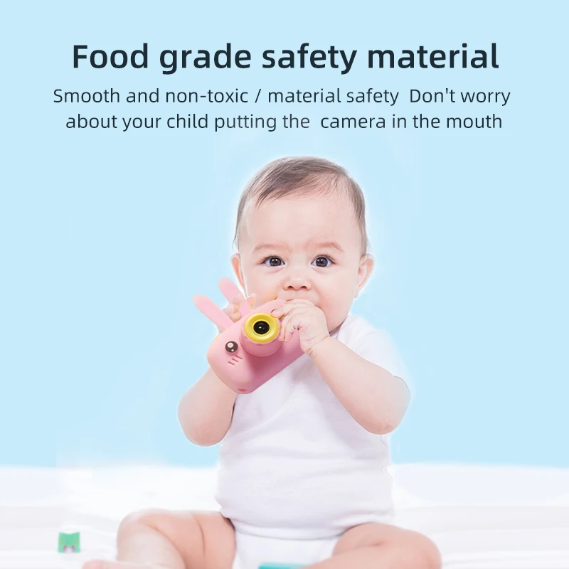 Цифровая мини камера для детей 2 0 дюймовый IPS экран Детская видеокамера