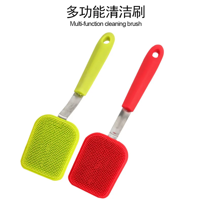 Кухонные гаджеты подвесная многофункциональная силиконовая щетка для мытья
