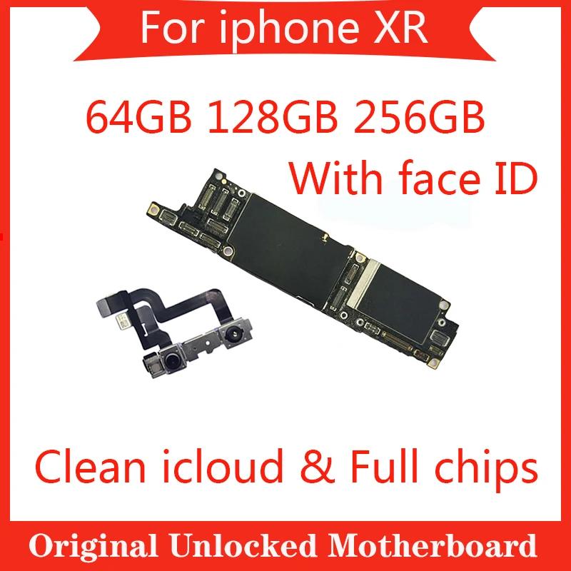

Материнская плата для Iphone X, R, XR, с/без Face ID, 64 ГБ, чистая iCloud, 256 ГБ, разблокированная, логическая плата, система IOS