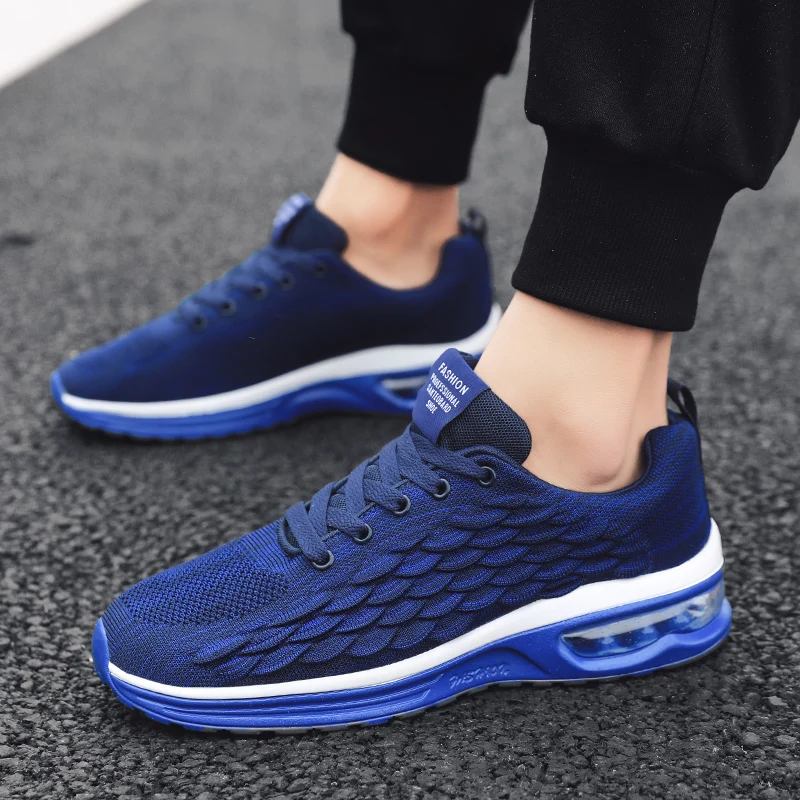 

Casual Fashion Men's Dad Flying Weaving Tenis Footwear Outdoor Mesh Breathable Men Shoes Training Sneakers Zapatillas Hombre