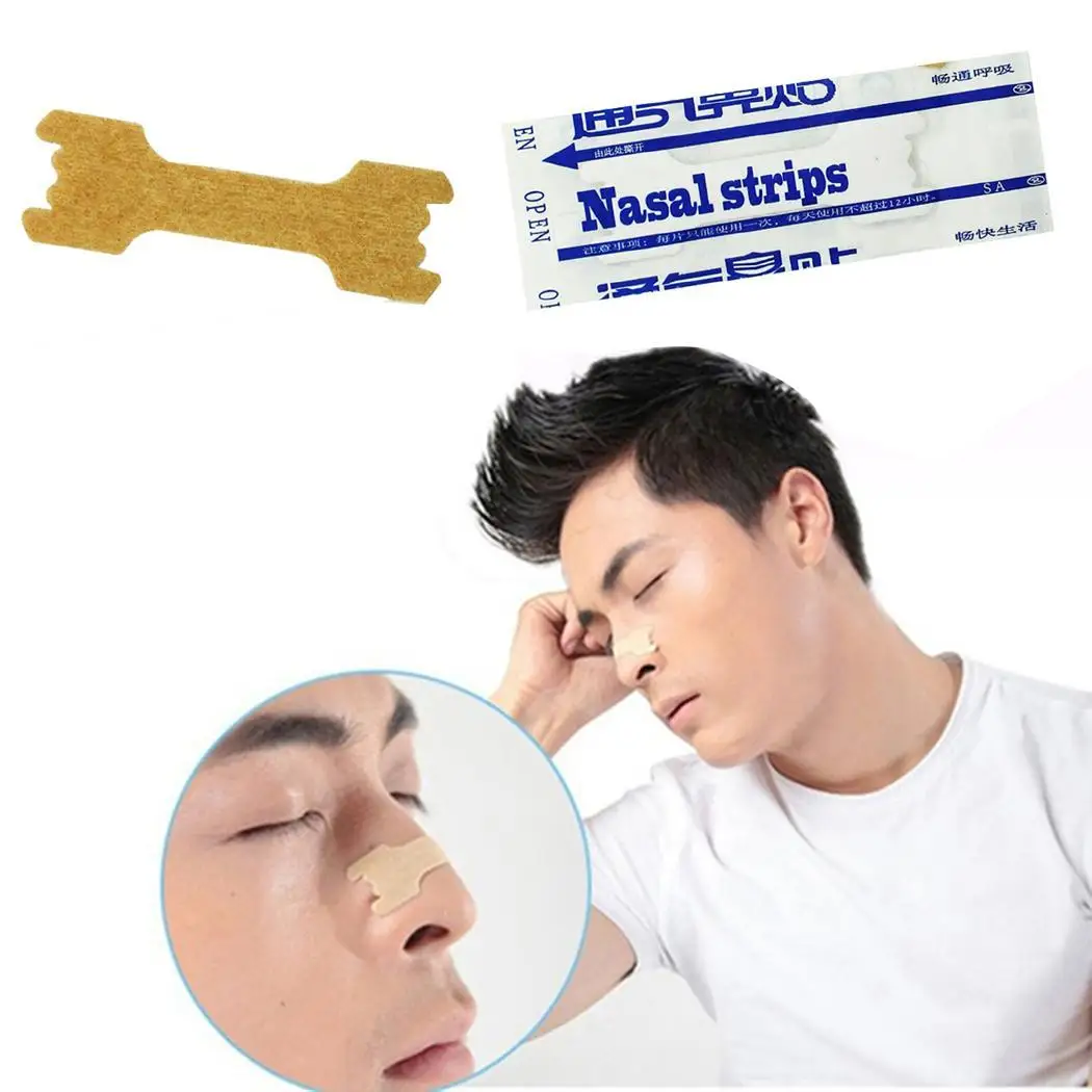 Стоп храп пластырь Храп Пробка для сна Анти носовые полоски уход за здоровьем