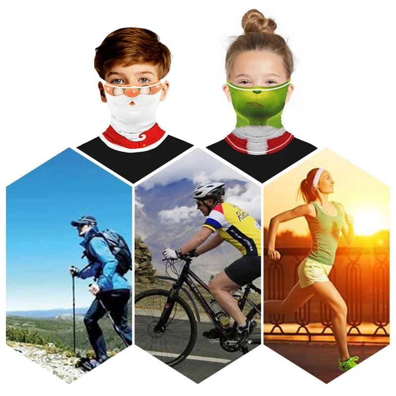 Чехол для лица шеи спорта на открытом воздухе ушей повязка голову унисекс модный