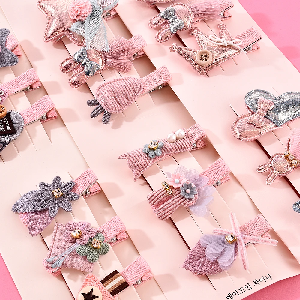 Новинка 2020 аксессуары для волос женщин наборы заколки принцессы девочек детские