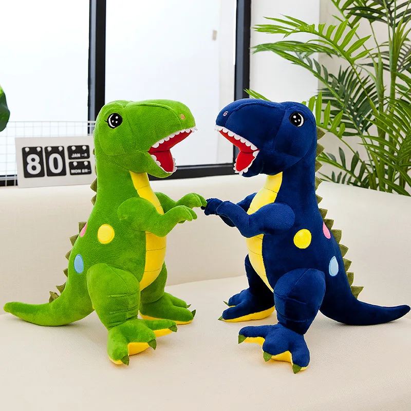 

Kawaii Boy Dinosaur Plush Toys Tyrannosaurus Rex Doll Child Accompany Parent-child Birthday Present Stuffed Toy Kids Gifts New