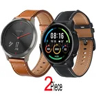Кожаный браслет для Garmin Move 3 Luxe шнур 2 SQ Vivoactive 4 3t 3 Forerunner 745 158 55 ремешок для часов
