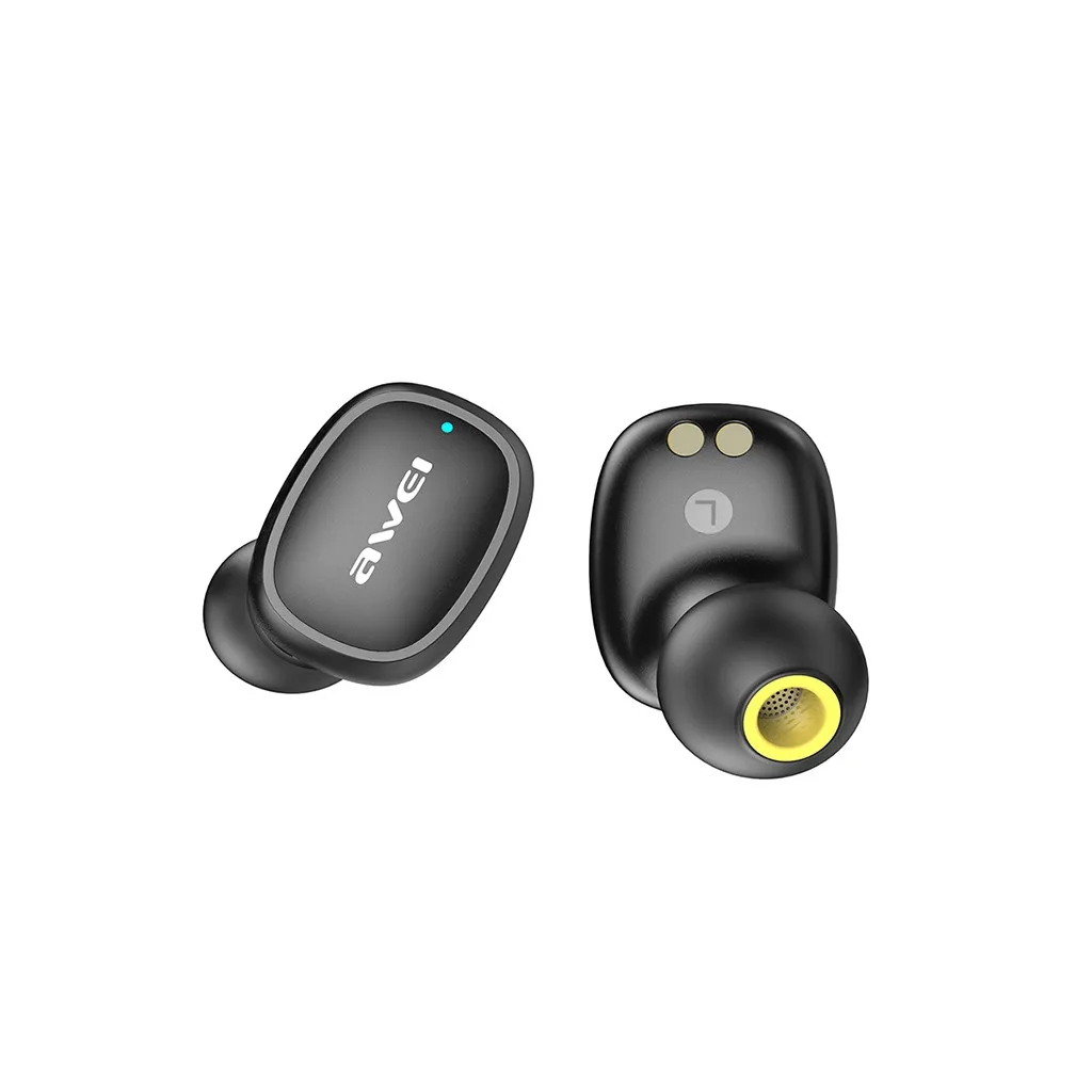 Наушники-вкладыши AWEI наушники-вкладыши TWS Bluetooth 5 0 Беспроводной двойные наушники