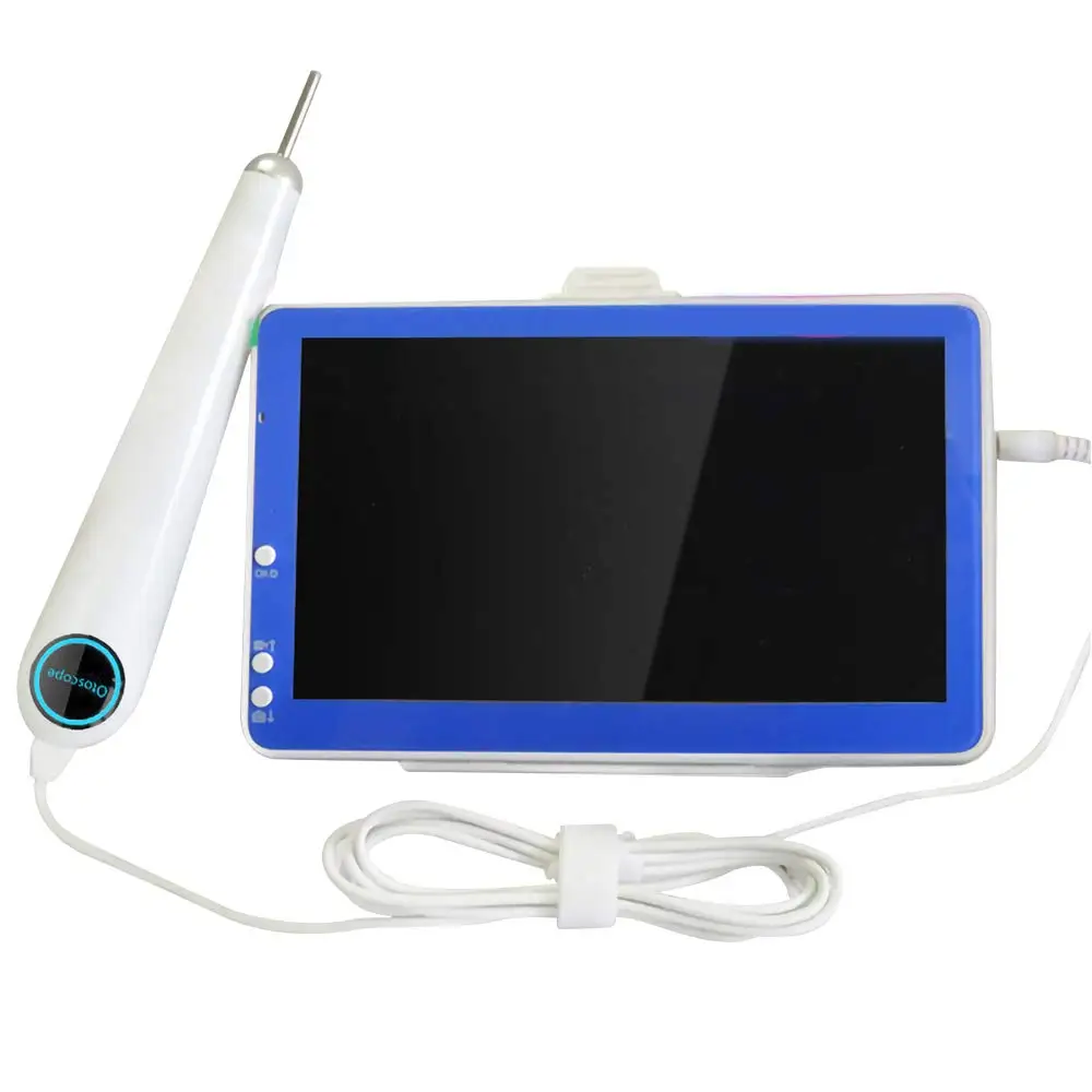 Фото Цифровой Otoscope 3 9 мм Ent эндоскоп камера для ушей с 7-дюймовым HD экраном 6