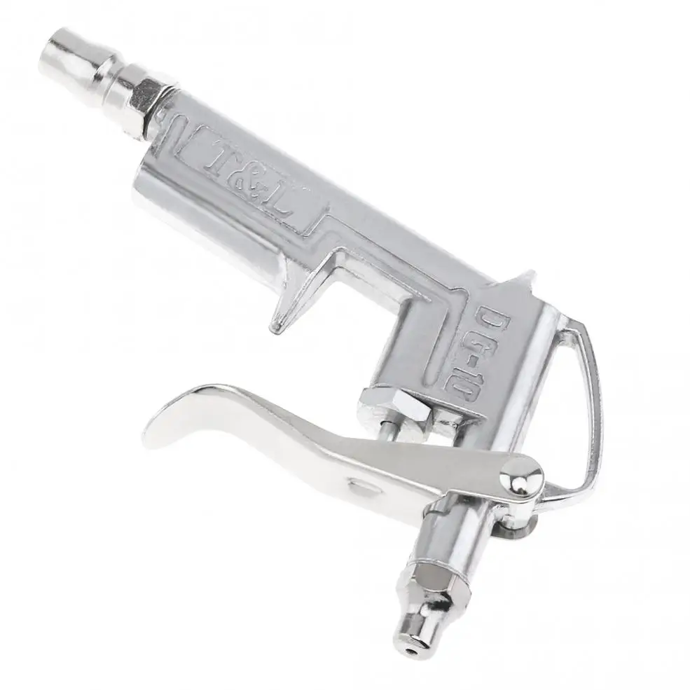 

TL-DG-10 Mini Pneumatic Blowing Dust Gun Tool with 7.5mm Air Inlet Port and Replacement Long Nozzle for Cleaning Dust