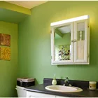 Зеркальный налобный фонарь для ванной комнаты, настенный светильник без перфорации, лампа для зеркала для ванной комнаты, шкафа, туалета, зеркала